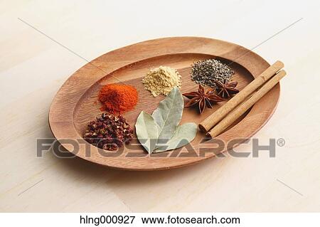 Stock Photo - Assorted spices. Fotosearch