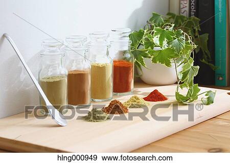 Assorted spices View Large Photo Image Stock Photo - Assorted spices. Fotosearch