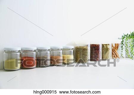 Stock Photography - Assorted spices. Fotosearch