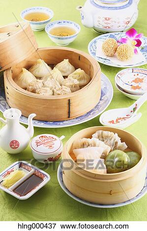 Dim Sum dumplings View Large Photo Image Stock Photo - Dim Sum dumplings. Fotosearch