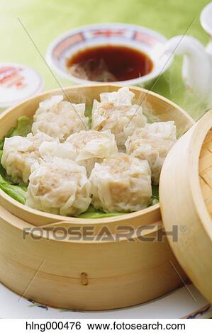 Stock Photograph - Dim Sum dumplings. Fotosearch