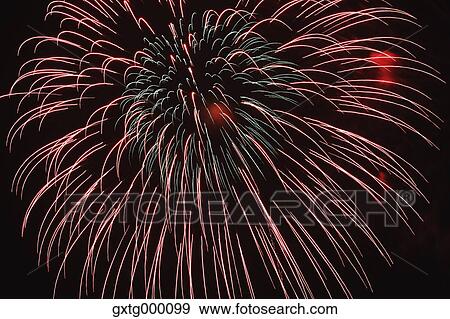 Stock Photo - Fireworks. Fotosearch