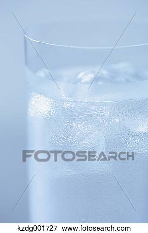 Stock Photo - Glass of iced water. Fotosearch