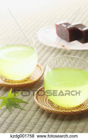 Stock Photo - Green tea. Fotosearch