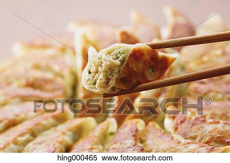 Gyoza dumplings View Large Photo Image Stock Photography - Gyoza dumplings. Fotosearch