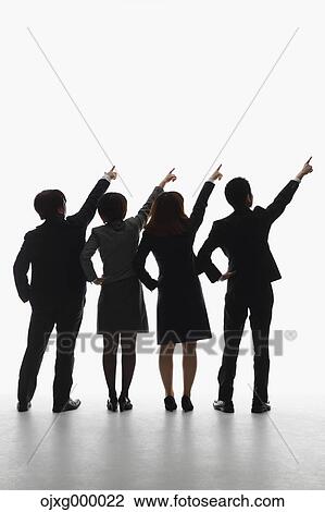 Stock Image - Japanese business people. Fotosearch