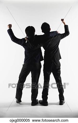 Japanese businessmen cheering View Large Photo Image Stock Photography - Japanese businessmen cheering. Fotosearch