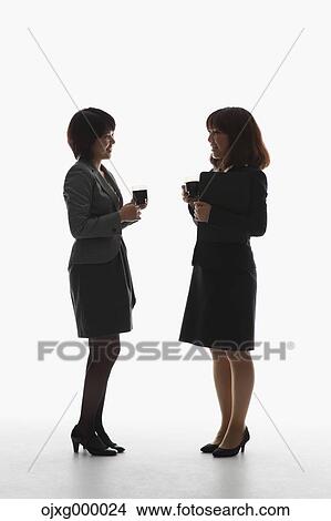 Picture - Japanese businesswomen. Fotosearch