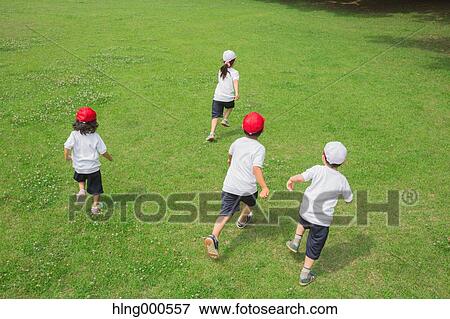 Japanese kids playing in a park View Large Photo Image Stock Photo - Japanese kids playing in a park. Fotosearch