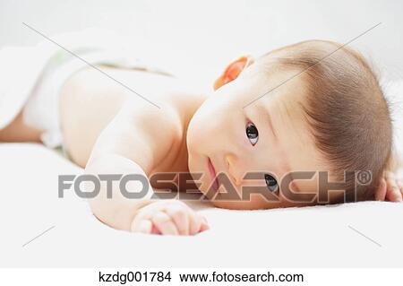 Picture - Japanese newborn portrait. Fotosearch