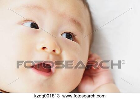 Japanese newborn portrait View Large Photo Image Stock Image - Japanese newborn portrait. Fotosearch