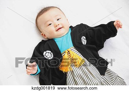 Japanese newborn portrait View Large Photo Image Stock Photo - Japanese newborn portrait. Fotosearch