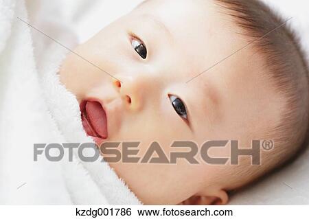 Japanese newborn portrait View Large Photo Image Stock Photograph - Japanese newborn portrait. Fotosearch
