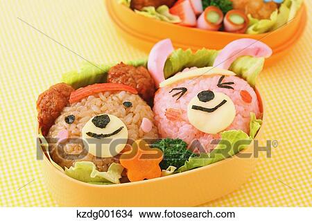 Picture - Japanese style character lunch box. Fotosearch