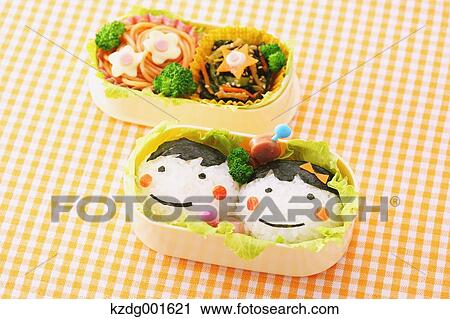 Japanese style character lunch box View Large Photo Image Stock Image - Japanese style character lunch box. Fotosearch