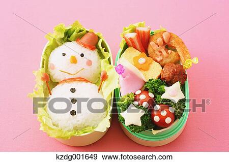 Japanese style character lunch box View Large Photo Image Stock Photo - Japanese style character lunch box. Fotosearch
