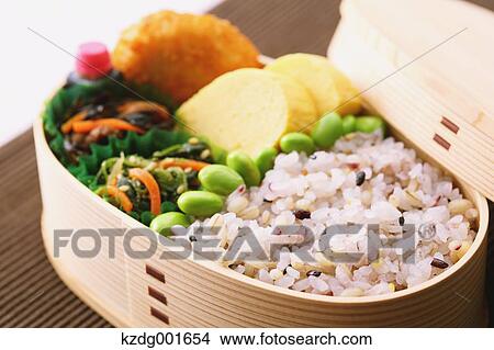 Japanese style lunch box View Large Photo Image Picture - Japanese style lunch box. Fotosearch