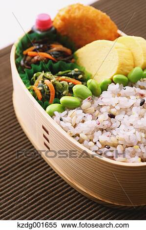 Stock Photography - Japanese style lunch box. Fotosearch