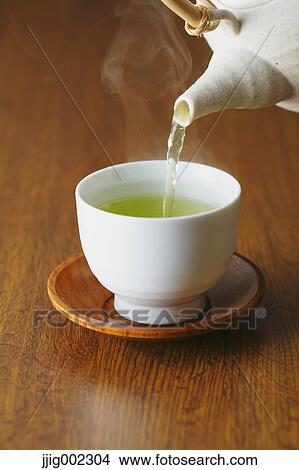 Picture - Japanese tea. Fotosearch