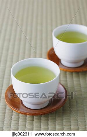 Stock Image - Japanese tea. Fotosearch