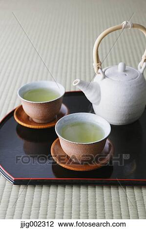 Stock Image - Japanese tea. Fotosearch