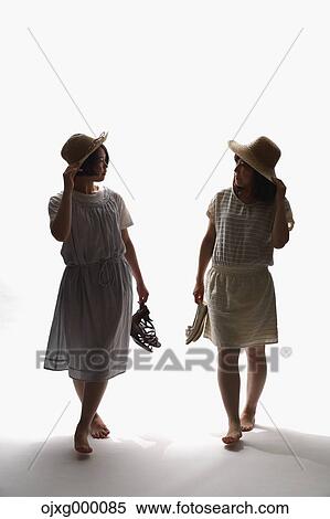 Japanese women in a one-piece walking View Large Photo Image Stock Photography - Japanese women in a one-piece walking. Fotosearch