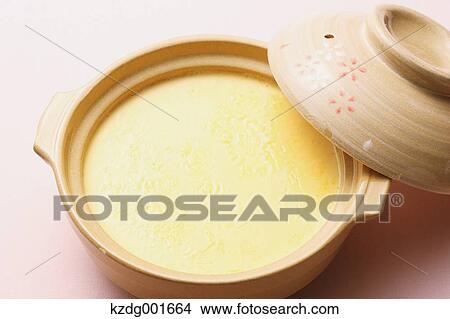 Pudding in a pot View Large Photo Image Picture - Pudding in a pot. Fotosearch