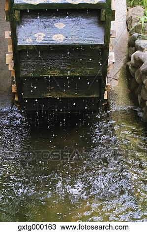 Waterwheel close-up View Large Photo Image Stock Image - Waterwheel close-up. Fotosearch