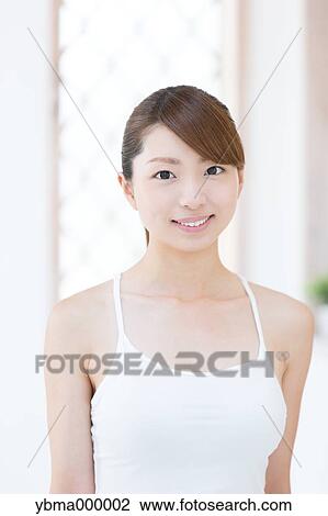 Attractive young girl portrait View Large Photo Image Stock Image - Attractive young girl portrait. Fotosearch