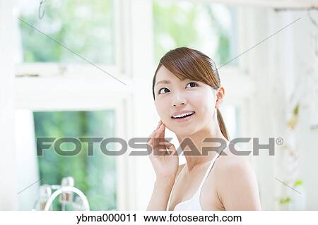 Attractive young girl portrait View Large Photo Image Stock Image - Attractive young girl portrait. Fotosearch