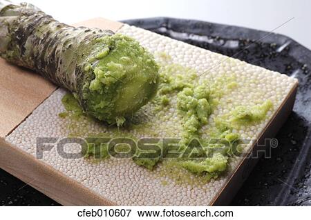 Grated wasabi View Large Photo Image Stock Photo - Grated wasabi. Fotosearch