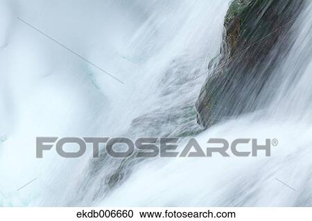 Ice and water stream View Large Photo Image Stock Image - Ice and water stream. Fotosearch