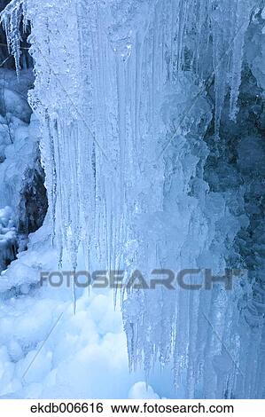 Icicles View Large Photo Image Stock Photograph - Icicles. Fotosearch