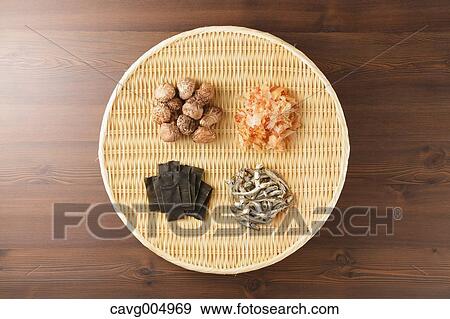 Japanese Style Soup Ingredients View Large Photo Image Stock Photo - Japanese Style Soup Ingredients. Fotosearch