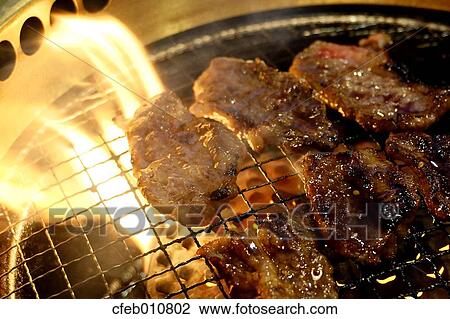 Korean BBQ View Large Photo Image Stock Image - Korean BBQ. Fotosearch
