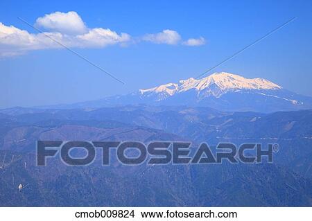 "Mount Nagiso, Nagano Prefecture, Japan" View Large Photo Image Picture - "Mount Nagiso, Nagano Prefecture, Japan". Fotosearch