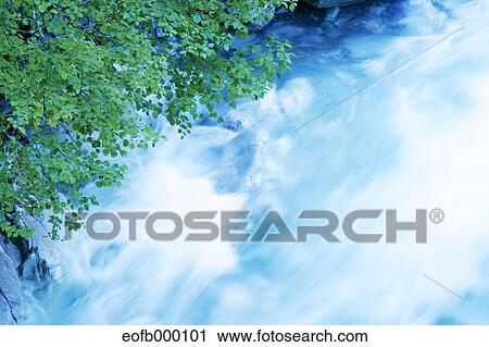 Mountain water stream View Large Photo Image Stock Image - Mountain water stream. Fotosearch