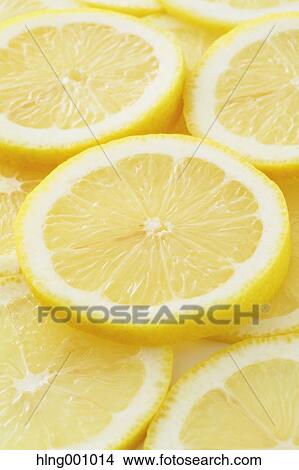 Sliced Lemon View Large Photo Image Picture - Sliced Lemon. Fotosearch