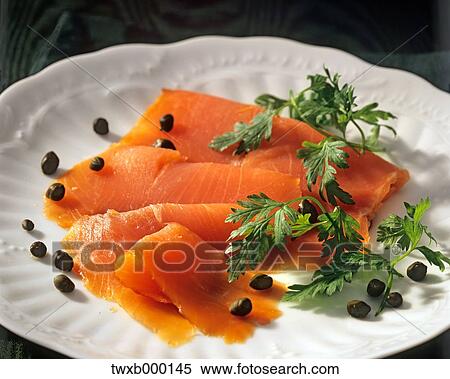 Smoked Salmon View Large Photo Image Stock Photography - Smoked Salmon. Fotosearch