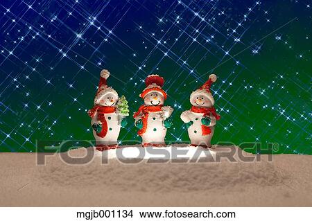 Snowman decorations View Large Photo Image Picture - Snowman decorations. Fotosearch