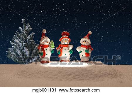 Snowman decorations View Large Photo Image Stock Image - Snowman decorations. Fotosearch