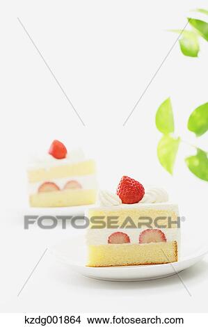 Strawberry Cake View Large Photo Image Picture - Strawberry Cake. Fotosearch