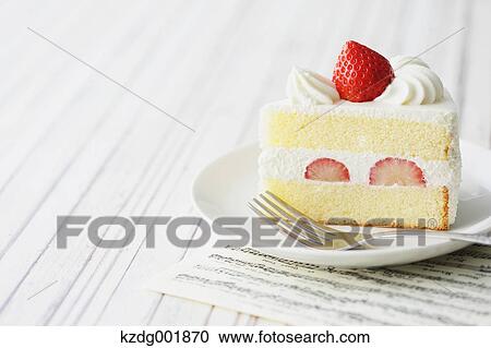 Strawberry Cake View Large Photo Image Stock Image - Strawberry Cake. Fotosearch