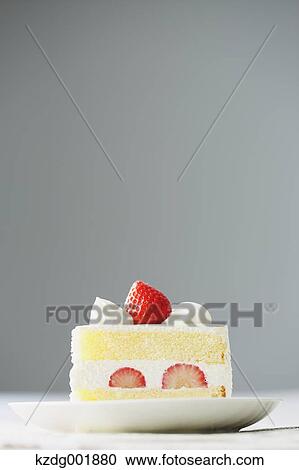 Strawberry Cake View Large Photo Image Stock Image - Strawberry Cake. Fotosearch