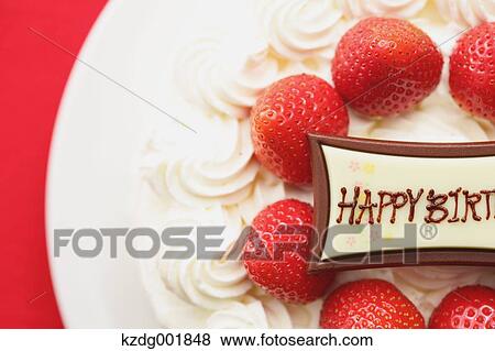 Strawberry Cake View Large Photo Image Stock Photo - Strawberry Cake. Fotosearch