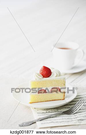 Strawberry Cake View Large Photo Image Stock Photo - Strawberry Cake. Fotosearch