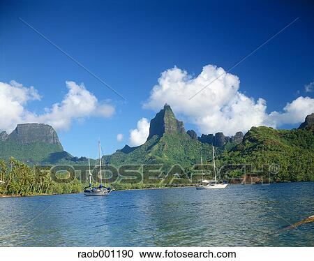 Tahiti View Large Photo Image Stock Image - Tahiti. Fotosearch