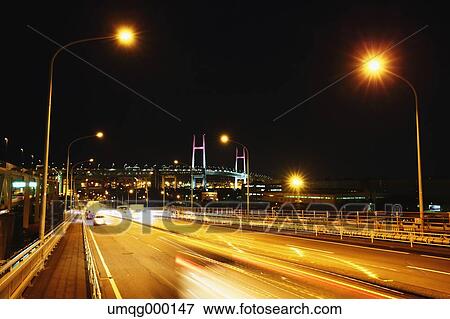 Tokyo street at night View Large Photo Image Stock Photo - Tokyo street at night. Fotosearch