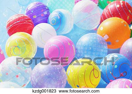 Water Yo-Yo balloons View Large Photo Image Stock Image - Water Yo-Yo balloons. Fotosearch