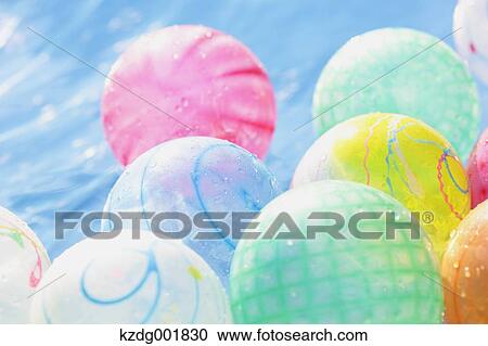 Water Yo-Yo balloons View Large Photo Image Stock Image - Water Yo-Yo balloons. Fotosearch